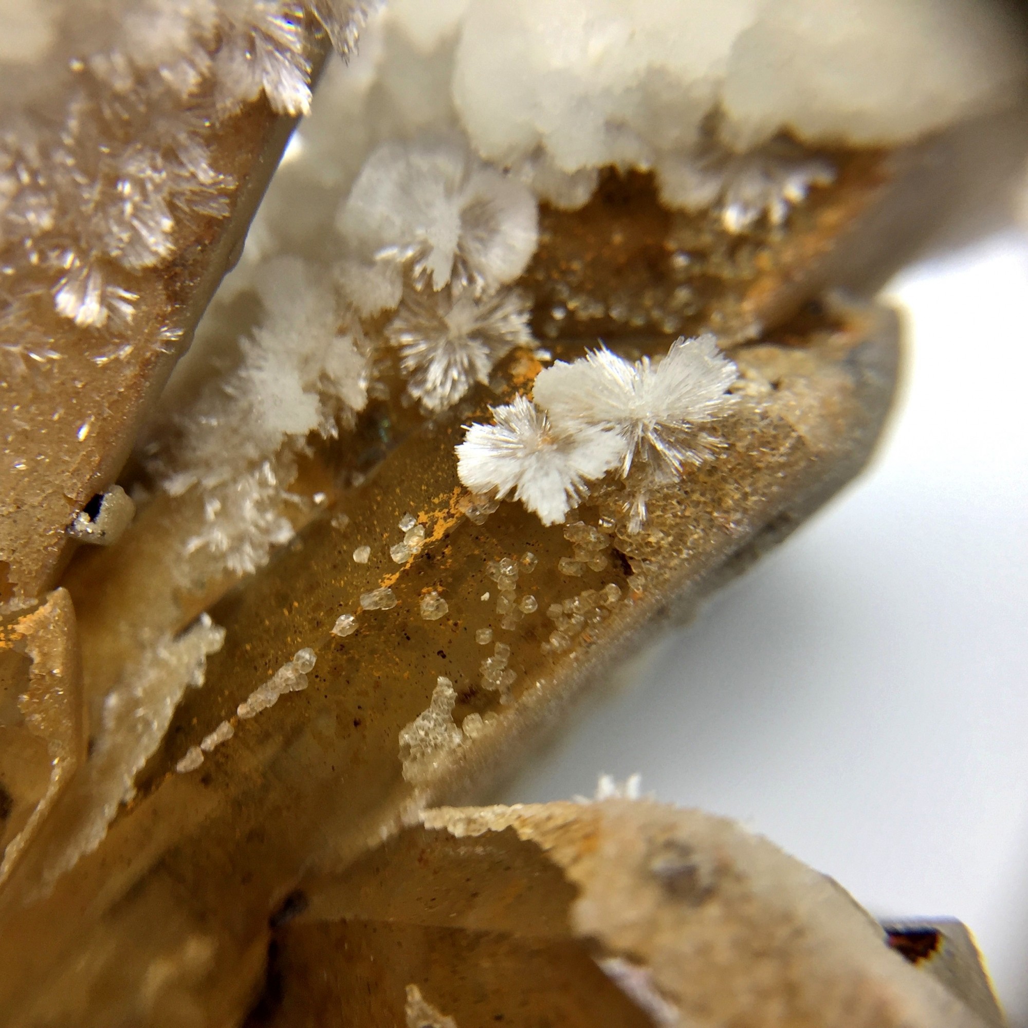 Quartz et aragonite - Mine à Giraud, Isère, France