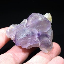 Fluorine - Mine de La Barre, Puy-de-Dôme, France.