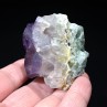 Fluorite - La Barre mine, Puy-de-Dôme, France.